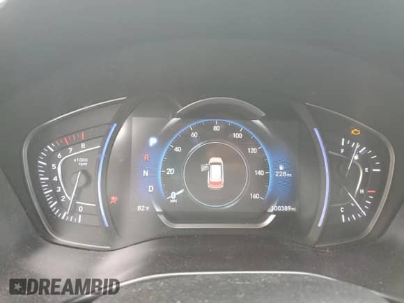2019 Hyundai Santa Fe SEL with VIN 5NMS33AD2KH001995, listed as a Copart auction lot 85122955 with 100,389 mi miles and Salvage title. Bid and sale history available at DreamBid. Image 9.