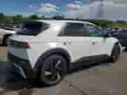 2025 Hyundai Ioniq 5 SEL z VIN 7YAKNDDC0SY003841, wystawiony jako Copart lot #62786345 z przebiegiem 1 767 mil mil oraz Szkoda całkowita • Salvage title. Historia ofert i sprzedaży dostępna na DreamBid. Obrazek 3.