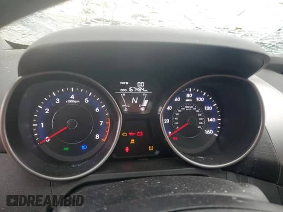 2013 Hyundai Elantra Limited с VIN 5NPDH4AE9DH158843, выставлен на аукционе Copart как лот 82065685 с пробегом 167 484 миль миль и Списание • Salvage title. История ставок и продаж доступна на DreamBid. Изображение 9.