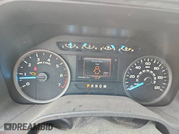 2019 Ford F-150 XL with VIN 1FTEW1CP3KFD40536, listed as a Copart auction lot 71777045 with 54,382 mi miles and Salvage title. Bid and sale history available at DreamBid. Image 9.