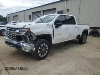 2020 Chevrolet Silverado 2500HD LTZ z VIN 1GC1YPEY2LF301648, wystawiony jako Copart lot #64630245 z przebiegiem 81 857 mil mil oraz Szkoda całkowita • Salvage title. Historia ofert i sprzedaży dostępna na DreamBid. Obrazek 1.