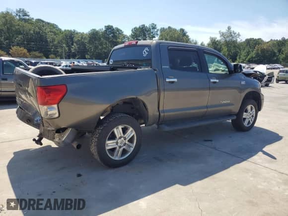 2008 Toyota Tundra Limited z VIN 5TBDV58188S511325, wystawiony jako Copart lot #70497545 z przebiegiem 161 513 mil mil oraz Szkoda całkowita • Salvage title. Historia ofert i sprzedaży dostępna na DreamBid. Obrazek 3.