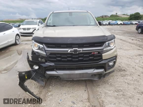 2022 Chevrolet Colorado 2WD Z71 z VIN 1GCGSDEN7N1332667, wystawiony jako Copart lot #71540735 z przebiegiem 44 689 mil mil oraz Szkoda całkowita • Salvage title. Historia ofert i sprzedaży dostępna na DreamBid. Obrazek 5.