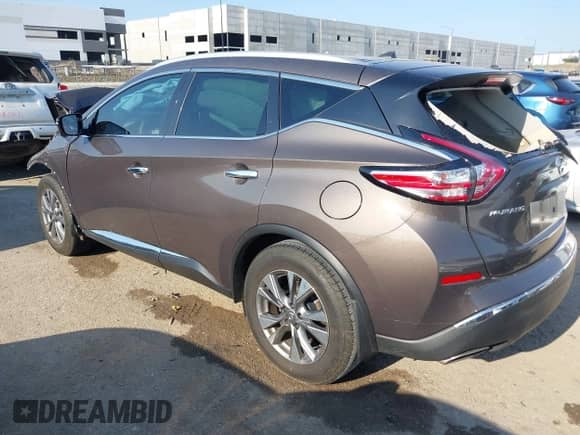 2015 Nissan Murano SL с VIN 5N1AZ2MG7FN256446, выставлен на аукционе IAAI как лот 42907693 с пробегом 40 114 миль миль и . История ставок и продаж доступна на DreamBid. Изображение 3.