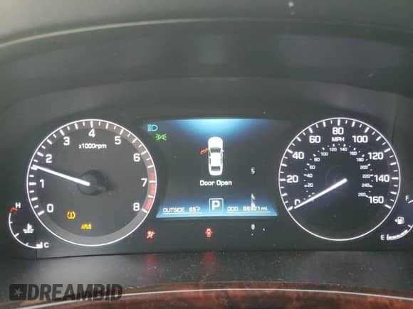 2016 Hyundai Equus Signature с VIN KMHGH4JH6GU101223, выставлен на аукционе Copart как лот 75512034 с пробегом 66 921 миль миль и Списание • Salvage title. История ставок и продаж доступна на DreamBid. Изображение 9.