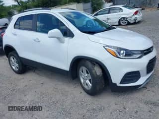 2020 Chevrolet Trax LT with VIN KL7CJPSB0LB057547, listed as a IAAI auction lot 42302289 with 46,590 mi miles and . Bid and sale history available at DreamBid. Image 1.