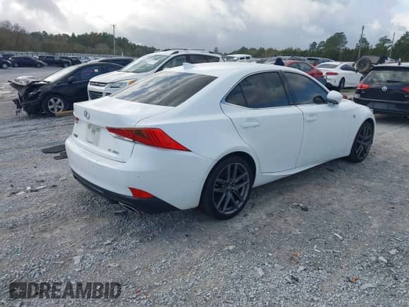 2020 Lexus IS 300 F Sport with VIN JTHGA1D28L5101614, listed as a IAAI auction lot 41783627 with 66,400 mi miles and . Bid and sale history available at DreamBid. Image 4.
