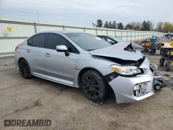 2020 Subaru WRX Premium with VIN JF1VA1C62L9822829, listed as a Copart auction lot 53963405 with Not provided miles and Salvage title. Bid and sale history available at DreamBid. Image 4.