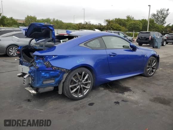 2019 Lexus RC 300 z VIN JTHHA5BC3K5009509, wystawiony jako Copart lot #41960275 z przebiegiem 19 631 mil mil oraz Szkoda całkowita • Salvage title. Historia ofert i sprzedaży dostępna na DreamBid. Obrazek 3.