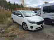2016 Kia Sedona L with VIN KNDMA5C1XG6185696, listed as a Copart auction lot 90404955 with 163,624 mi miles and Clean title. Bid and sale history available at DreamBid. Image 1.