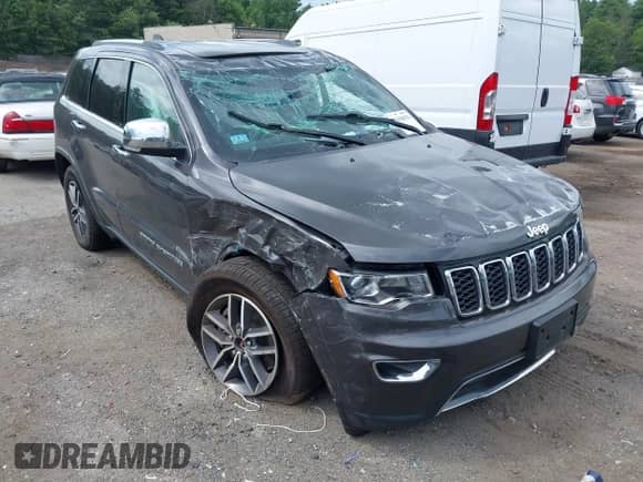 2021 Jeep Grand Cherokee Limited with VIN 1C4RJFBG1MC615839, listed as a IAAI auction lot 42638476 with 29,535 mi miles and . Bid and sale history available at DreamBid. Image 1.