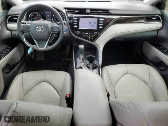 2019 Toyota Camry Hybrid LE with VIN 4T1B31HK9KU513198, listed as a Copart auction lot 64191885 with 59,693 mi miles and Salvage title. Bid and sale history available at DreamBid. Image 8.