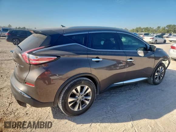 2016 Nissan Murano Platinum with VIN 5N1AZ2MH0GN103868, listed as a Copart auction lot 85514085 with 95,977 mi miles and Salvage title. Bid and sale history available at DreamBid. Image 3.