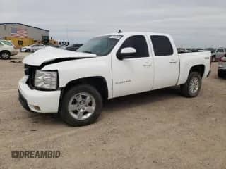 2011 Chevrolet Silverado 1500 LTZ with VIN 3GCPCTE04BG387294, listed as a Copart auction lot 53542265 with 213,513 mi miles and Salvage title. Bid and sale history available at DreamBid. Image 1.