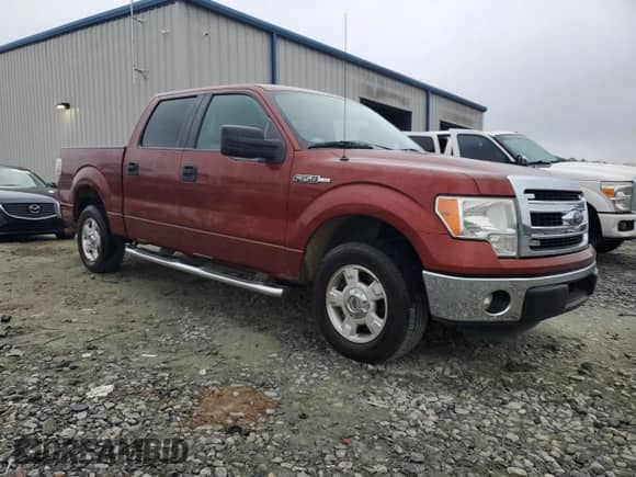 2014 Ford F-150 XL with VIN 1FTFW1CF9EKD13168, listed as a Copart auction lot 44711995 with 129,766 mi miles and Salvage title. Bid and sale history available at DreamBid. Image 4.