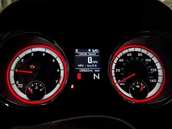 2013 Dodge Durango Crew with VIN 1C4RDJDG8DC643760, listed as a Copart auction lot 80074455 with 138,563 mi miles and Salvage title. Bid and sale history available at DreamBid. Image 9.