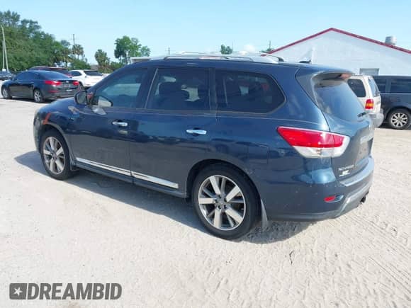 2014 Nissan Pathfinder S z VIN 5N1AR2MN1EC694064, wystawiony jako IAAI lot #42121794 z przebiegiem 179 738 mil mil oraz . Historia ofert i sprzedaży dostępna na DreamBid. Obrazek 3.