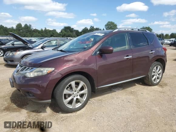 2014 Nissan Murano LE с VIN JN8AZ1MW4EW502050, выставлен на аукционе Copart как лот 70857705 с пробегом 139 785 миль миль и Списание • Salvage title. История ставок и продаж доступна на DreamBid. Изображение 1.