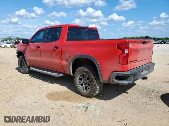 2024 Chevrolet Silverado 1500 ZR2 с VIN 3GCUDHE85RG272037, выставлен на аукционе Copart как лот 64814885 с пробегом Не указан миль и Списание • Salvage title. История ставок и продаж доступна на DreamBid. Изображение 2.