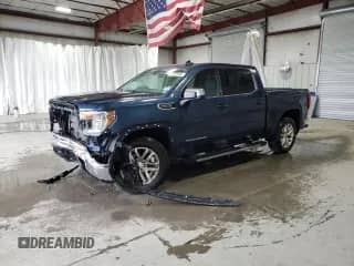 2019 GMC Sierra 1500 SLE z VIN 1GTU9BED8KZ345998, wystawiony jako Copart lot #52578495 z przebiegiem 63 602 mil mil oraz Szkoda całkowita • Salvage title. Historia ofert i sprzedaży dostępna na DreamBid. Obrazek 1.