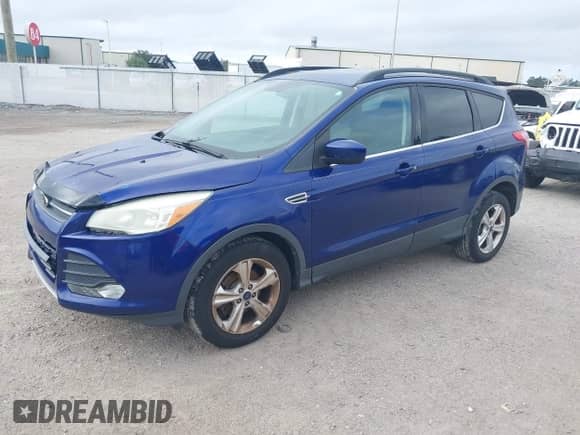 2014 Ford Escape SE z VIN 1FMCU0GX7EUB23407, wystawiony jako IAAI lot #43385821 z przebiegiem 160 838 mil mil oraz . Historia ofert i sprzedaży dostępna na DreamBid. Obrazek 2.