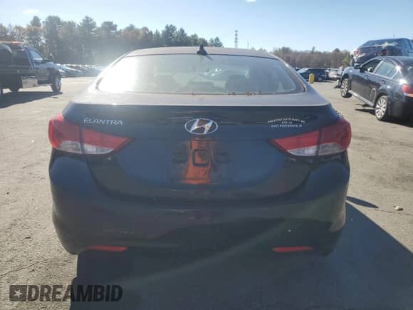 2013 Hyundai Elantra GLS with VIN KMHDH4AE2DU511876, listed as a Copart auction lot 90292375 with 146,361 mi miles and Clean title. Bid and sale history available at DreamBid. Image 6.