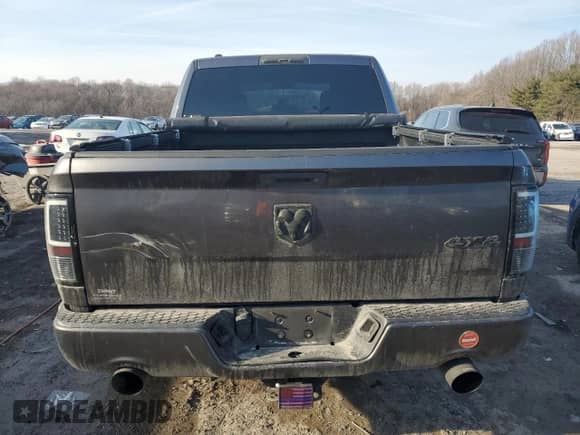 2014 Ram 1500 Express with VIN 1C6RR7KT3ES447390, listed as a Copart auction lot 42722395 with 156,155 mi miles and Salvage title. Bid and sale history available at DreamBid. Image 6.