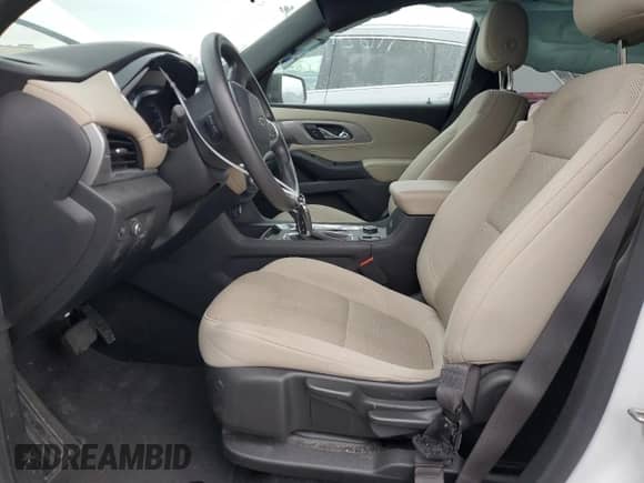 2022 Chevrolet Traverse LS with VIN 1GNEVFKW3NJ116247, listed as a Copart auction lot 43724995 with 52,433 mi miles and Salvage title. Bid and sale history available at DreamBid. Image 7.