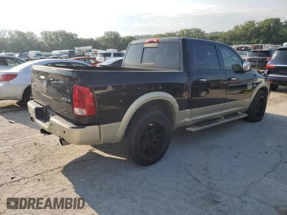 2011 Ram 1500 Laramie with VIN 1D7RV1CT5BS658690, listed as a Copart auction lot 68106165 with 201,805 mi miles and Clean title. Bid and sale history available at DreamBid. Image 3.