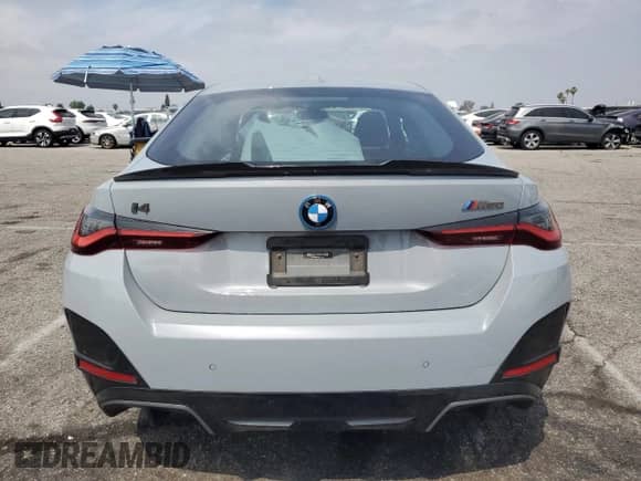 2023 BMW i4 M50 с VIN WBY33AW07PFP68646, выставлен на аукционе Copart как лот 58441905 с пробегом 41 211 миль миль и Списание • Salvage title. История ставок и продаж доступна на DreamBid. Изображение 6.