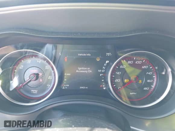 2023 Dodge Charger Scat Pack с VIN 2C3CDXGJ3PH506439, выставлен на аукционе IAAI как лот 43205260 с пробегом 20 423 миль миль и . История ставок и продаж доступна на DreamBid. Изображение 7.