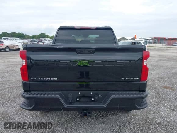 2024 Chevrolet Silverado 1500 Custom with VIN 1GCPABEK5RZ302345, listed as a IAAI auction lot 39950375 with 658 mi miles and . Bid and sale history available at DreamBid. Image 16.