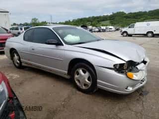2002 Chevrolet Monte Carlo SS с VIN 2G1WX15K929391172, выставлен на аукционе Copart как лот 63061484 с пробегом 233 951 миль миль и На запчасти • Non repairable. История ставок и продаж доступна на DreamBid. Изображение 4.