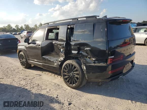 2024 Hyundai Santa Fe Calligraphy с VIN 5NMP5DGLXRH024231, выставлен на аукционе Copart как лот 77652704 с пробегом 6 550 миль миль и Списание • Salvage title. История ставок и продаж доступна на DreamBid. Изображение 2.