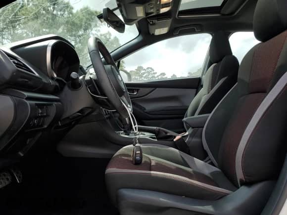 2021 Subaru Impreza Special Sports z VIN 4S3GKAM69M3603109, wystawiony jako Copart lot #50830705 z przebiegiem 23 198 mil mil oraz Szkoda całkowita • Salvage title. Historia ofert i sprzedaży dostępna na DreamBid. Obrazek 7.