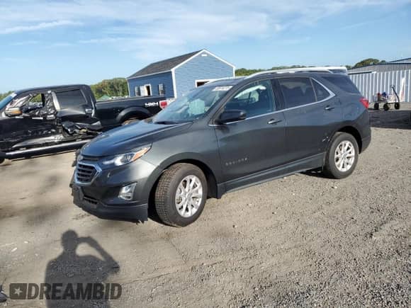 2020 Chevrolet Equinox LT z VIN 3GNAXUEV4LS540256, wystawiony jako Copart lot #80976275 z przebiegiem 66 596 mil mil oraz Szkoda całkowita • Salvage title. Historia ofert i sprzedaży dostępna na DreamBid. Obrazek 1.