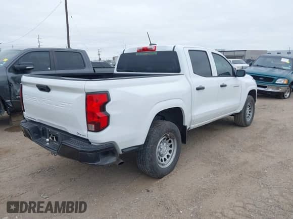 2024 Chevrolet Colorado 2WD Work Truck with VIN 1GCGSBEC7R1207645, listed as a IAAI auction lot 41640725 with 10,119 mi miles and . Bid and sale history available at DreamBid. Image 4.