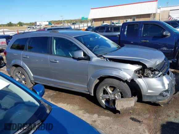 2017 Dodge Journey Crossroad with VIN 3C4PDCGB9HT601661, listed as a IAAI auction lot 40730345 with 102,340 mi miles and . Bid and sale history available at DreamBid. Image 13.
