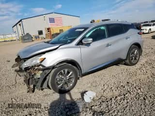 2017 Nissan Murano SL с VIN 5N1AZ2MG1HN133857, выставлен на аукционе Copart как лот 81811015 с пробегом 32 188 миль миль и Списание • Salvage title. История ставок и продаж доступна на DreamBid. Изображение 1.