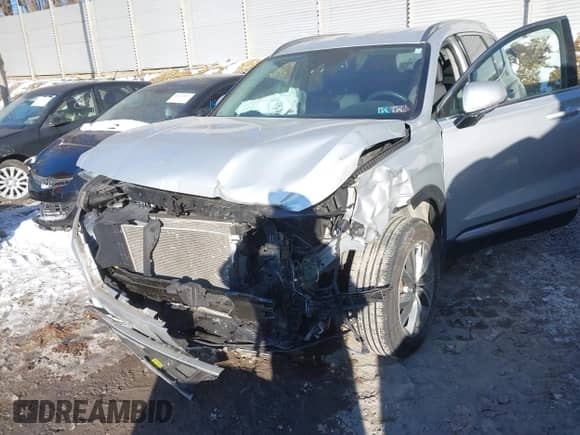 2019 Hyundai Santa Fe SEL with VIN 5NMS3CAD0KH089882, listed as a IAAI auction lot 41613964 with 38,371 mi miles and . Bid and sale history available at DreamBid. Image 12.