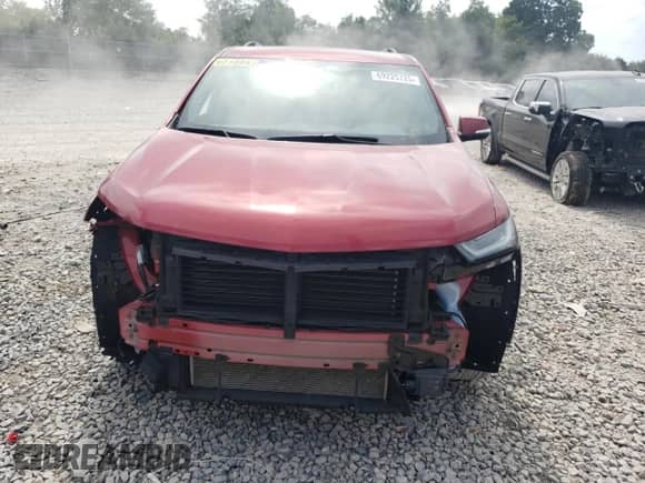 2023 Chevrolet Traverse Premier с VIN 1GNERKKW3PJ252782, выставлен на аукционе Copart как лот 69225725 с пробегом 30 866 миль миль и Списание • Salvage title. История ставок и продаж доступна на DreamBid. Изображение 5.