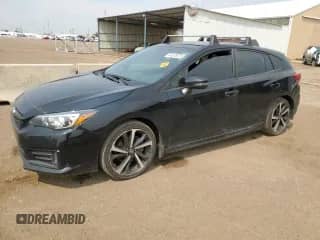 2020 Subaru Impreza Special Sports with VIN 4S3GTAM63L3727405, listed as a Copart auction lot 64378075 with 68,482 mi miles and Salvage title. Bid and sale history available at DreamBid. Image 1.