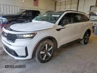 2022 Kia Sorento EX with VIN 5XYRH4LF7NG149434, listed as a Copart auction lot 69549625 with 117,116 mi miles and Salvage title. Bid and sale history available at DreamBid. Image 1.