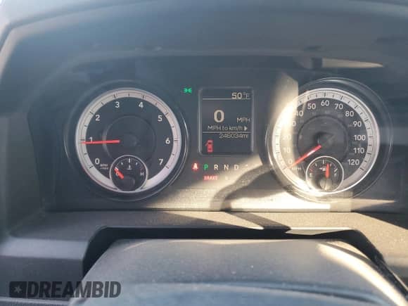 2015 Ram 1500 Tradesman with VIN 1C6RR6FT7FS582703, listed as a Copart auction lot 83838154 with 246,034 mi miles and Salvage title. Bid and sale history available at DreamBid. Image 9.