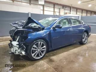 2022 Chevrolet Malibu Premier с VIN 1G1ZE5SX9NF109585, выставлен на аукционе Copart как лот 83815415 с пробегом 44 998 миль миль и Списание • Salvage title. История ставок и продаж доступна на DreamBid. Изображение 1.