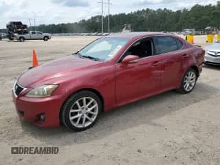 2013 Lexus IS 250 z VIN JTHCF5C21D5063461, wystawiony jako Copart lot #58076245 z przebiegiem 134 053 mil mil oraz Szkoda całkowita • Salvage title. Historia ofert i sprzedaży dostępna na DreamBid. Obrazek 1.