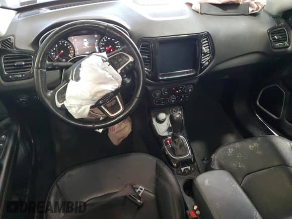 2021 Jeep Compass Limited with VIN 3C4NJDCB6MT568091, listed as a Copart auction lot 84178425 with 65,800 mi miles and Salvage title. Bid and sale history available at DreamBid. Image 8.