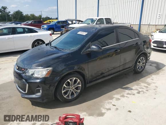 2017 Chevrolet Sonic LT with VIN 1G1JD5SH6H4152046, listed as a Copart auction lot 80993675 with 121,795 mi miles and Non repairable. Bid and sale history available at DreamBid. Image 1.