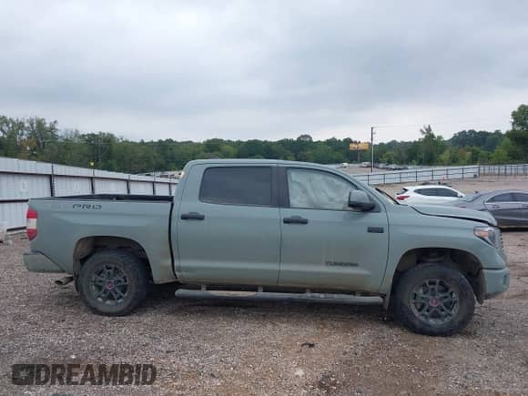 2021 Toyota Tundra SR5 with VIN 5TFDY5F10MX006224, listed as a IAAI auction lot 37558429 with Not provided miles and . Bid and sale history available at DreamBid. Image 13.