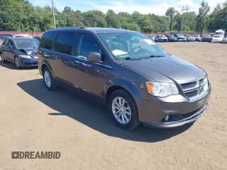 2020 Dodge Grand Caravan SXT with VIN 2C4RDGCG3LR154371, listed as a IAAI auction lot 43113199 with 97,397 mi miles and . Bid and sale history available at DreamBid. Image 1.